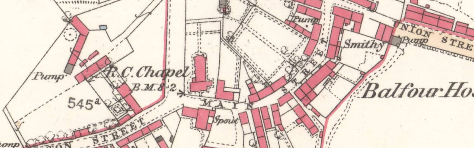 Old map of Kirkwall